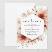 Hochzeit Save The Date (Vorne/Hinten)