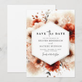 Hochzeit Save The Date (Vorne/Hinten)