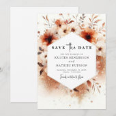 Hochzeit Save The Date (Vorne/Hinten)