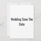 Hochzeit Save the Date (Vorderseite)