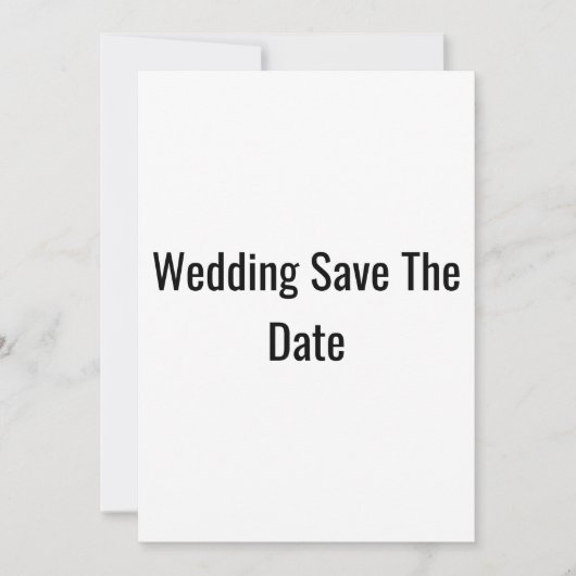 Hochzeit Save the Date (Vorderseite)
