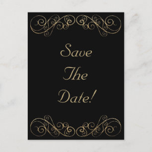 Hochzeit Save the Date Ankündigungspostkarte