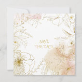 Hochzeit Save the Date Einladung (Vorderseite)