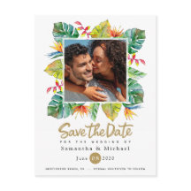 Hochzeit Save the Date | Foto an der Tropengrenze