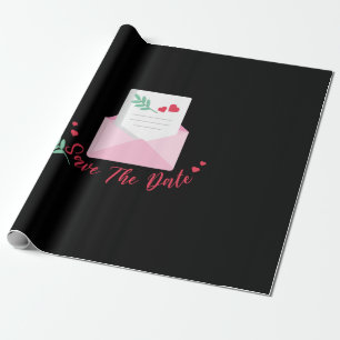 Hochzeit Save the Date Geschenkpapier
