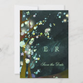 Hochzeit Save the Date im Wald (Vorderseite)