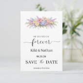Hochzeit Save the Date Karte (Stehend Vorderseite)