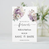 Hochzeit Save-the-Date-Karte (Stehend Vorderseite)