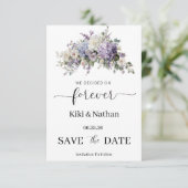 Hochzeit Save-the-Date-Karte (Stehend Vorderseite)