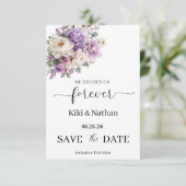 Hochzeit Save-the-Date-Karte (Stehend Vorderseite)