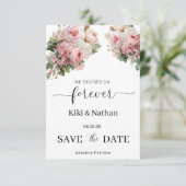 Hochzeit Save-the-Date-Karte (Stehend Vorderseite)