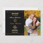 Hochzeit Save The Date Karte Vorlage (Vorderseite)
