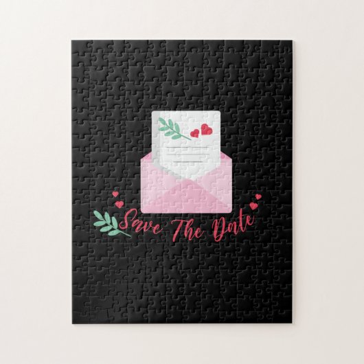 Hochzeit Save the Date Puzzle (Vertikal)