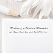 Hochzeit Schwarz-weißer Schriftzeichen (Insitu)