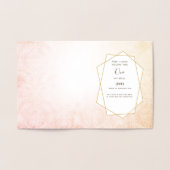 Hochzeit Segen Zwei wird eins Folienkarte (Innenseite)