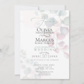 Hochzeit | Selten gibt es Eukalyptus Einladung (Vorderseite)