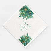 Hochzeit Serviette (Ecke)