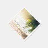 Hochzeit Serviette (Ecke)