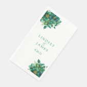 Hochzeit Serviette (Ecke)