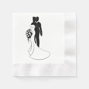 Hochzeit Serviette