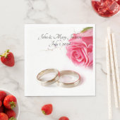 Hochzeit Serviette (Beispiel)