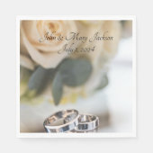 Hochzeit Serviette (Vorderseite)