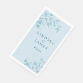 Hochzeit Serviette (Ecke)