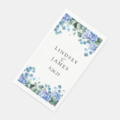 Hochzeit Serviette (Ecke)