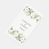 Hochzeit Serviette (Ecke)