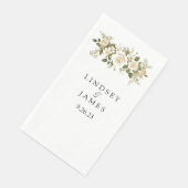 Hochzeit Serviette (Ecke)