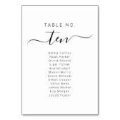 Hochzeit Sitzplan Karten Name Sitzplan (Rückseite)