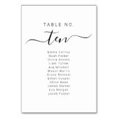 Hochzeit Sitzplan Karten Name Sitzplan (Vorderseite)