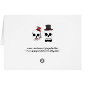 Hochzeit Skellies (Rückseite Horizontal)