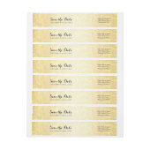 Hochzeit speichern das Datum Gold Foil Stars Confe (Bogen)