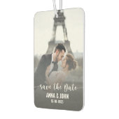 Hochzeit speichern des Datumsbilds Autolufterfrischer (Links)