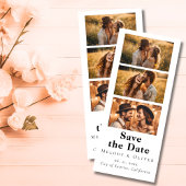 Hochzeit Speichern Sie das Date Foto-Kabine QR-Cod Save The Date