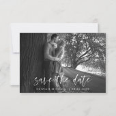 Hochzeit Speichern Sie das Date Foto Romantische M Save The Date (Vorderseite)
