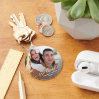 Hochzeit Speichern Sie das Date Simple Foto Callig