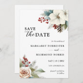 Hochzeit Speichern Sie das Datum 1 B Vorlage (Vorne/Hinten)