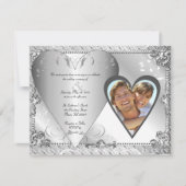 Hochzeit speichern Sie das Datum der Einladung (Vorderseite)