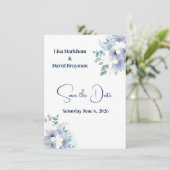Hochzeit speichern Sie das Datum der Einladung (Stehend Vorderseite)