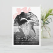 Hochzeit speichern Sie das Datum der Einladung | B (Stehend Vorderseite)