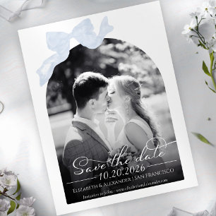 Hochzeit speichern Sie das Datum der Einladung   B Postkarte