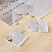 Hochzeit speichern Sie das Datum der Einladung Puzzle (Seite)