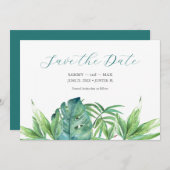 Hochzeit speichern Sie das Datum der Einladungen t (Vorne/Hinten)