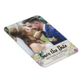 Hochzeit speichern Sie das Datum Foto Magnet Sukku (Rechte Seite)