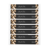 Hochzeit speichern Sie das Datum Gold Hollywood Gl (Bogen)