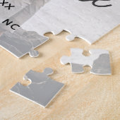 Hochzeit Speichern Sie das Datum Hübsche Kalligraf Puzzle (Seite)