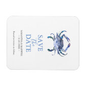 Hochzeit speichern Sie das Datum Magnete Crab (Horizontal)