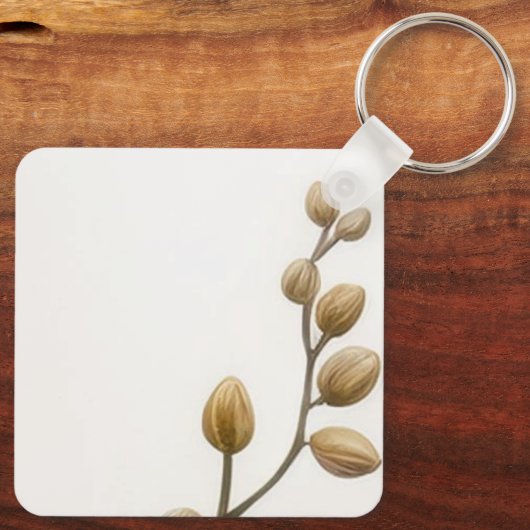 Hochzeit Speichern Sie das Datum Schlüsselanhänger (Rückseite)